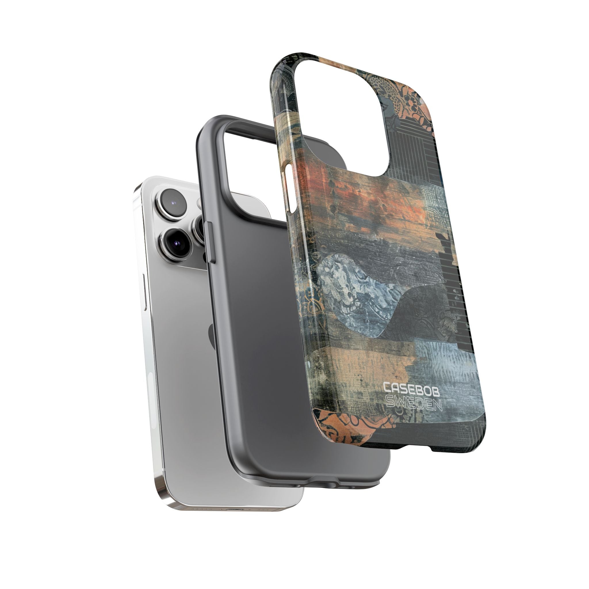 Rust Bloom Tangle iPhone 14 - Tough