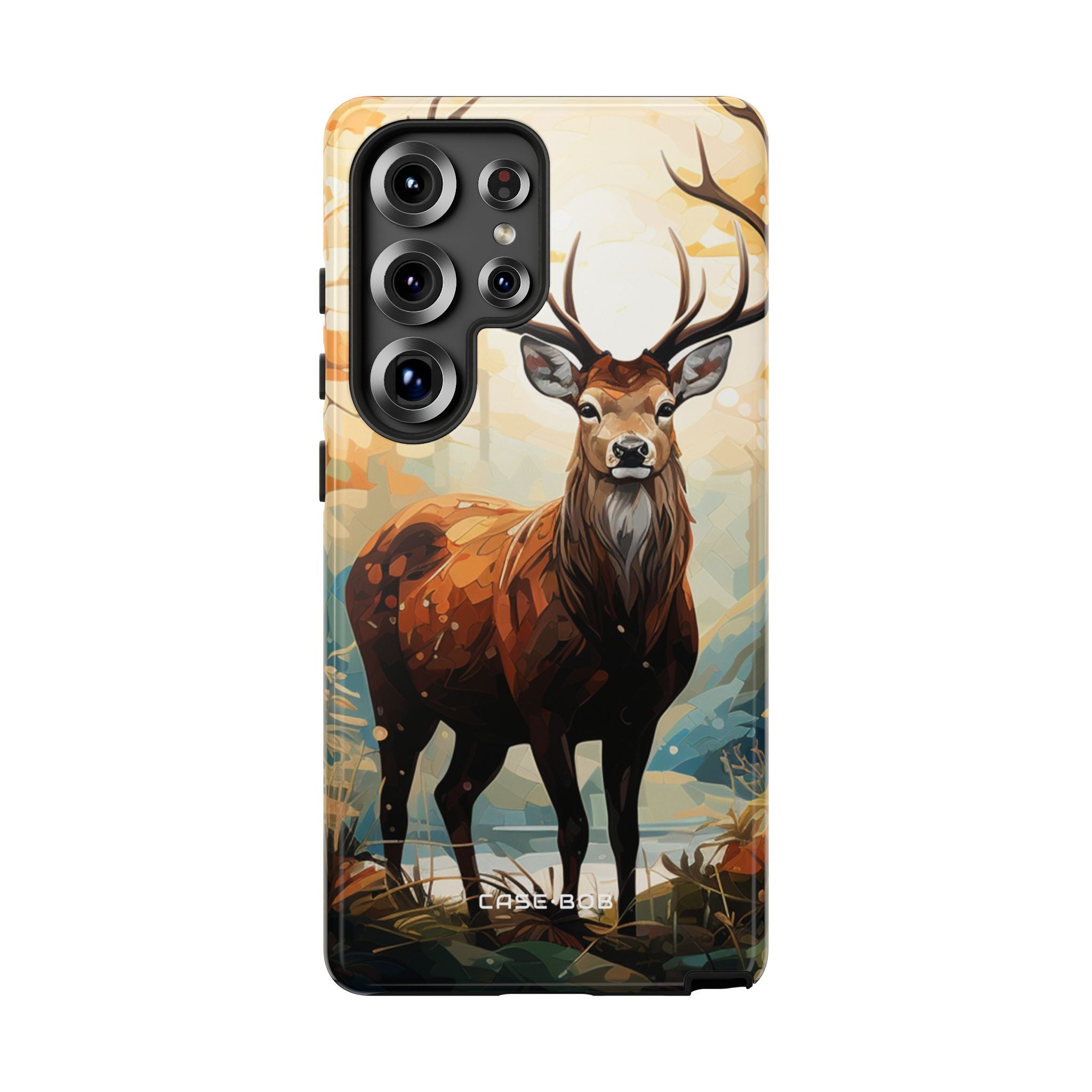 Glowing Stag Samsung S25 Ultra Case - Tough