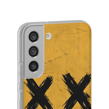 Jagged Smile Yellow Samsung S22 Plus Case - Soft