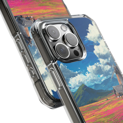 Impressionistic Summer Windmill iPhone Case - Impact