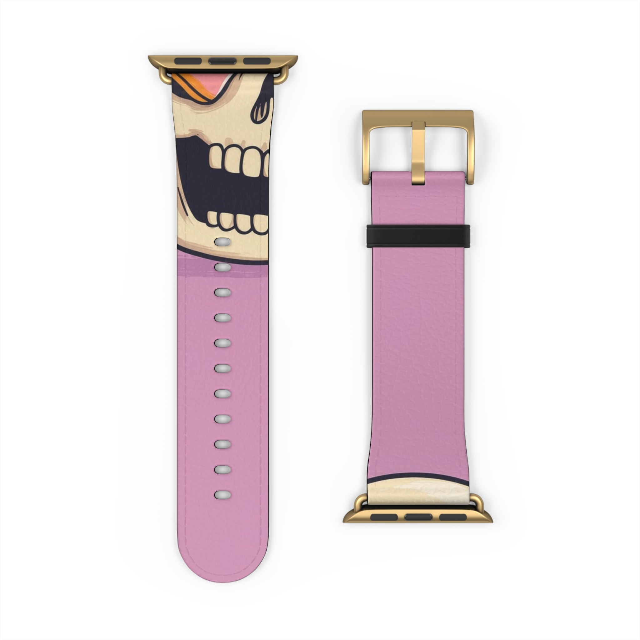 Heart Eyes Skull - Watch Band