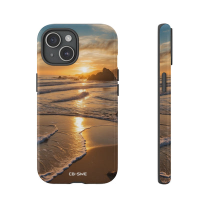 Waves Embrace Shore - iPhone Case