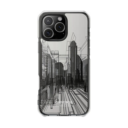 Urban Line Maze iPhone 16 - Impact Clear+