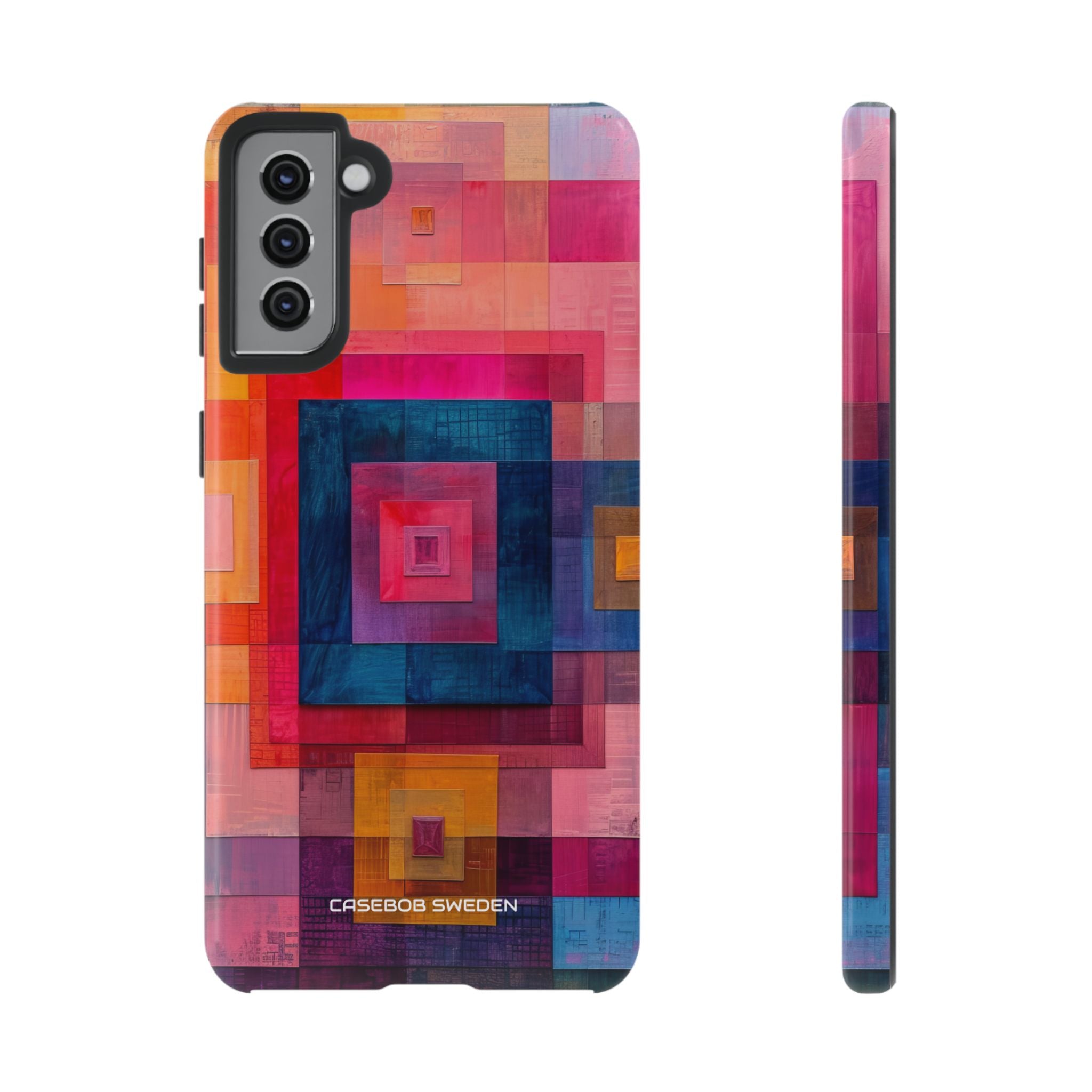 Vibrant Geometry - Tough Samsung S21 Phone Case