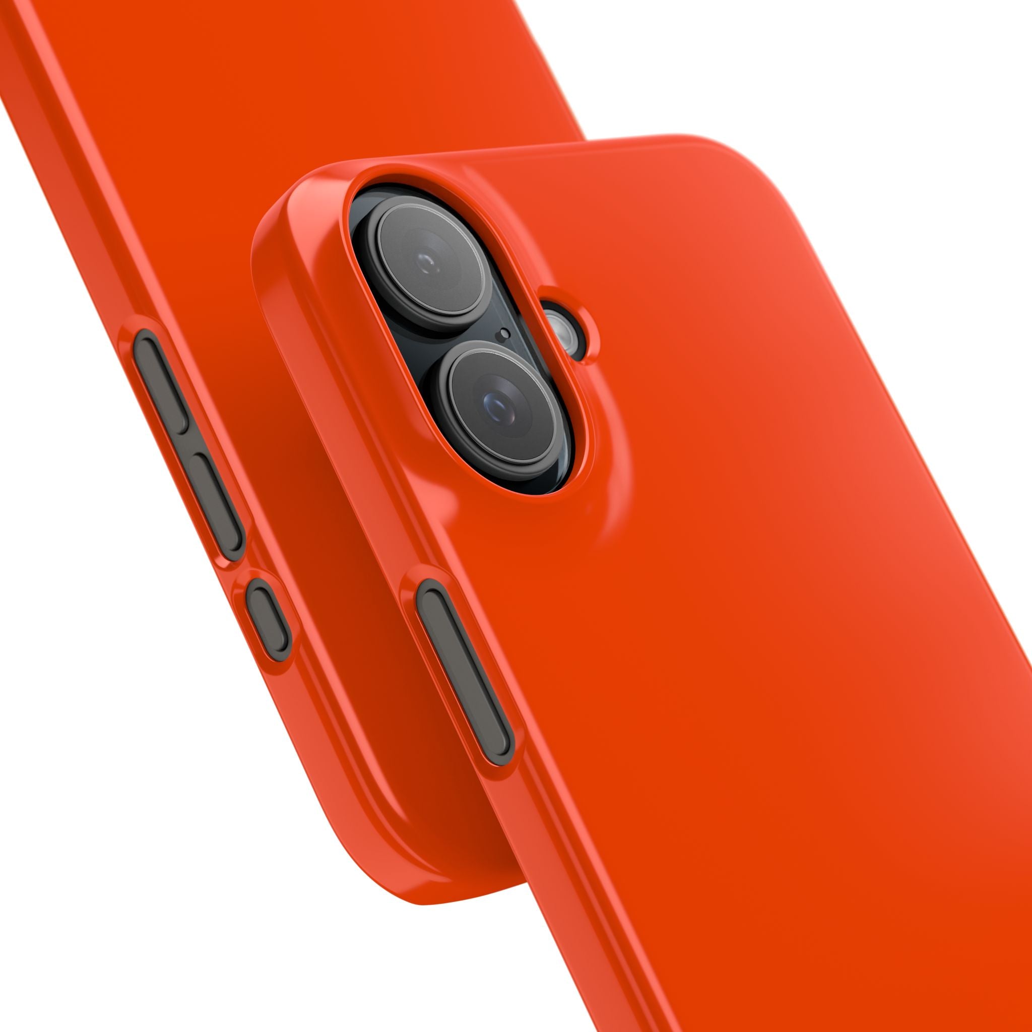 Orange Red iPhone 16 - Slim Phone Case