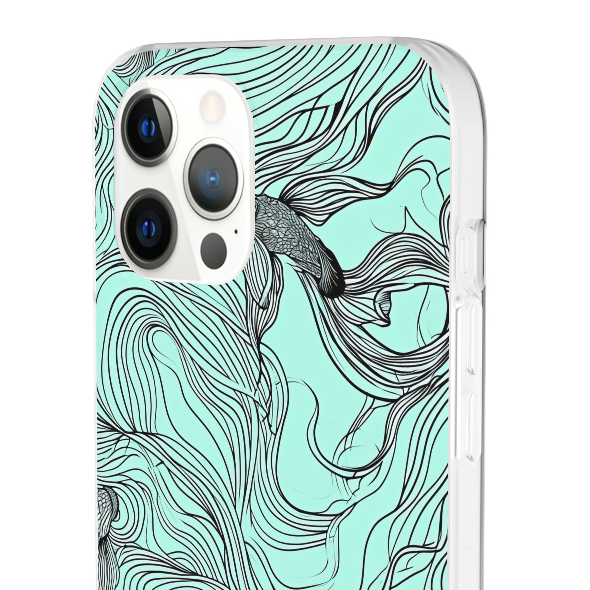 Aqua Serenity | Flexible Phone Case for iPhone