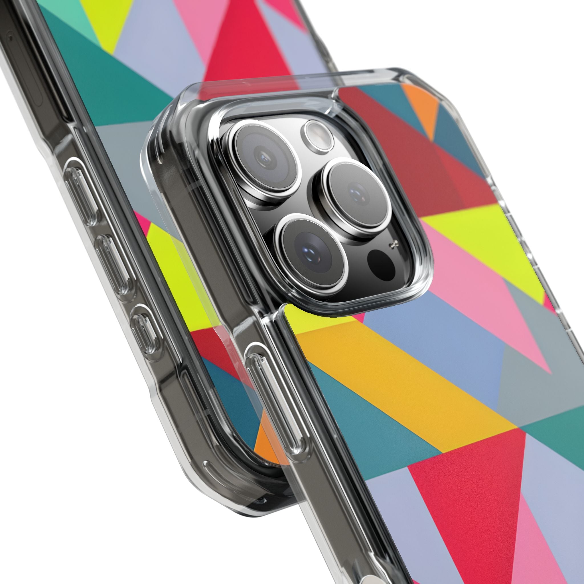 Dynamic Geometric Energy iPhone Case - Impact