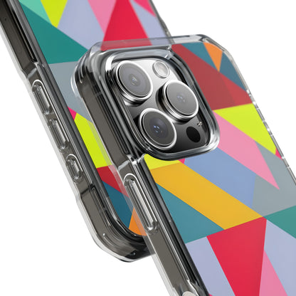 Dynamic Geometric Energy iPhone Case - Impact