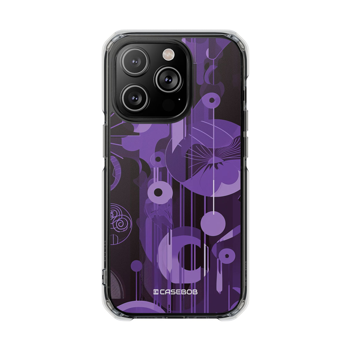 Pantone Ultra Violet | Phone Case for iPhone (Clear Impact Case - Magnetic)