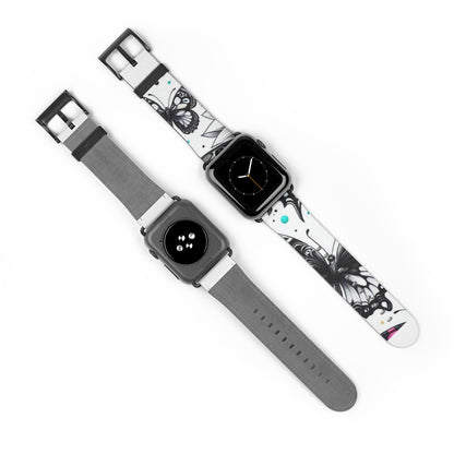 Monochrome Flutter - Watch Band