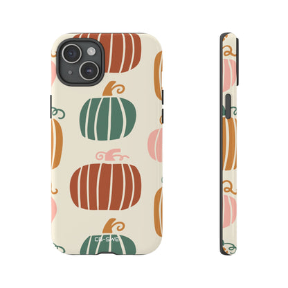 Whimsical Pumpkin Harmony - iPhone Case