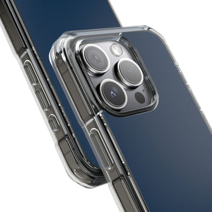 Preußischblau | Handyhülle für iPhone (Clear Impact Case – magnetisch)