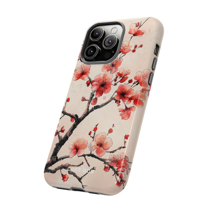 Blossom Shadow iPhone 14 Pro Max Case - Tough