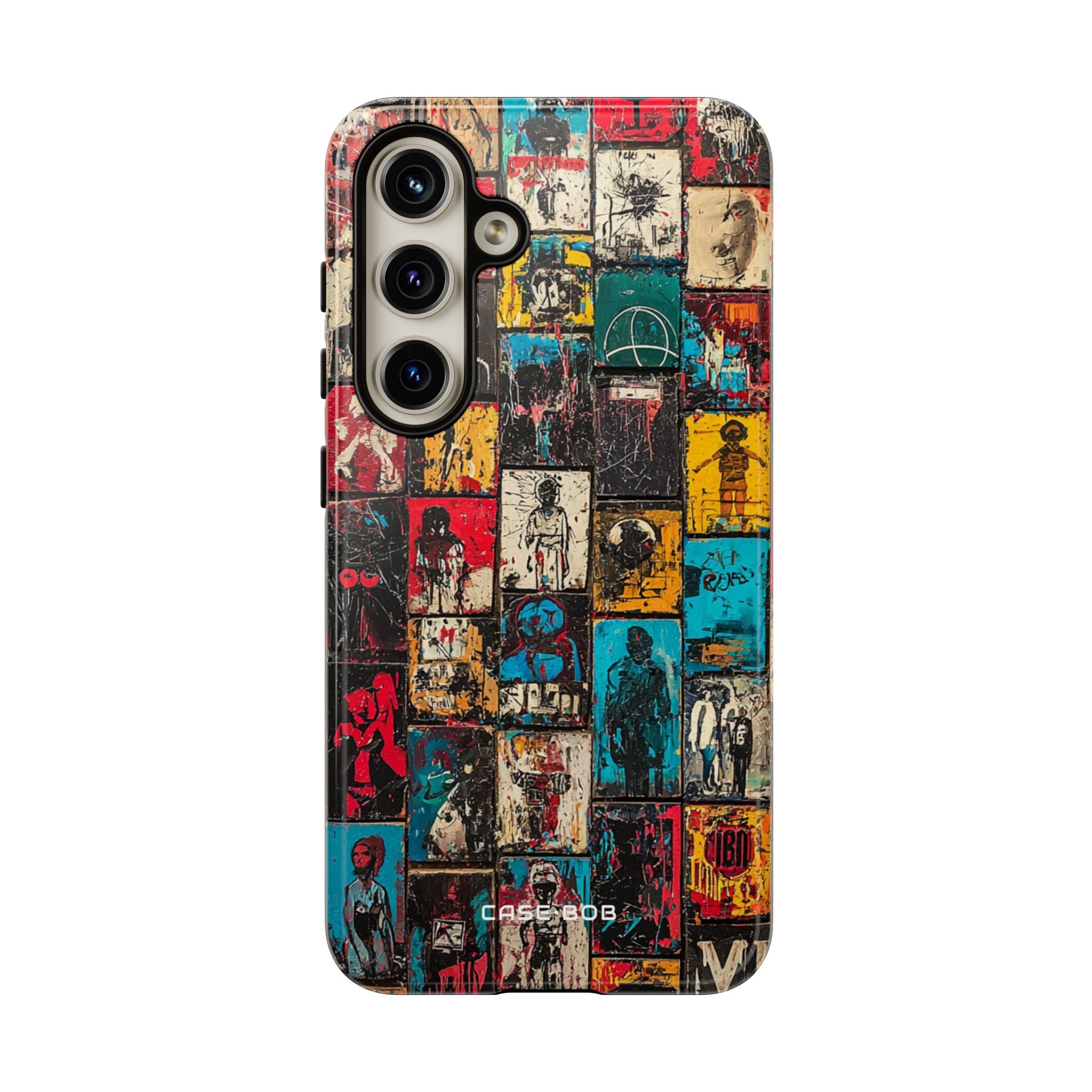 Figured Grid Samsung S24 Case - Tough