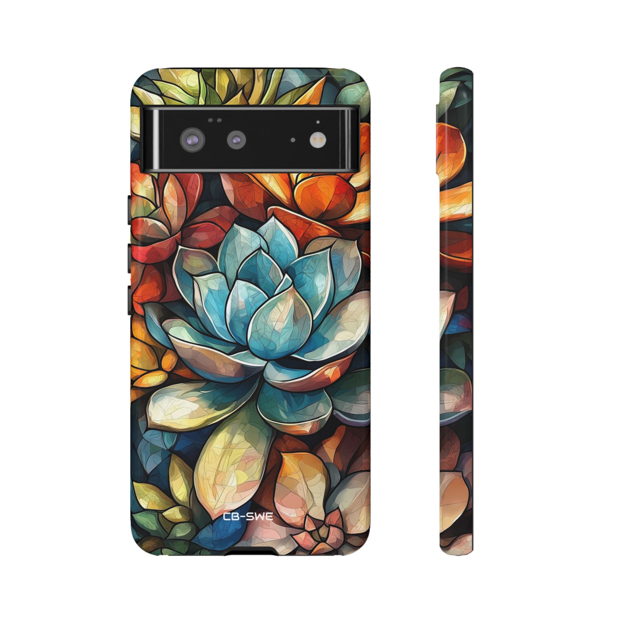 Vibrant Succulent Garden - Google Pixel Case