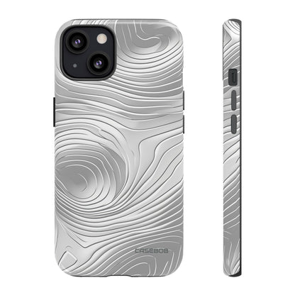 Sleek Grey Minimalism - Protective Phone Case