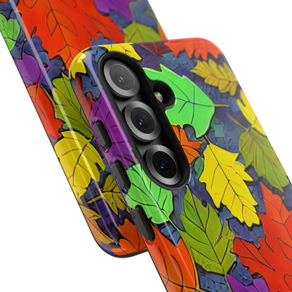 Vivid Leafburst Samsung S25 Case - Tough