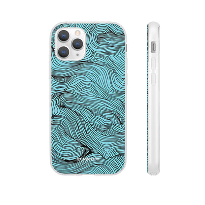 Wavy Serenity | Flexible Phone Case for iPhone