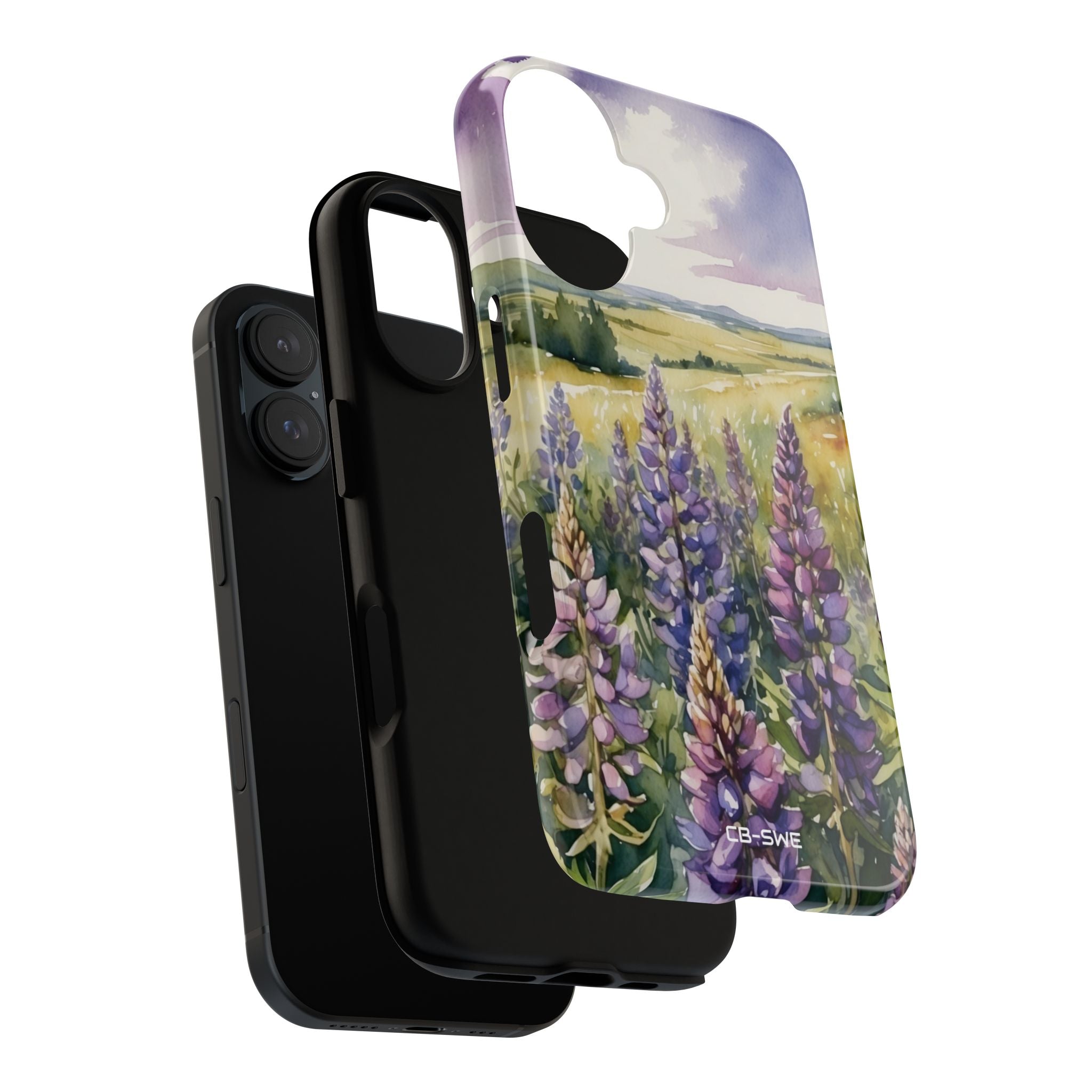 Lupins Dance Light - iPhone Case