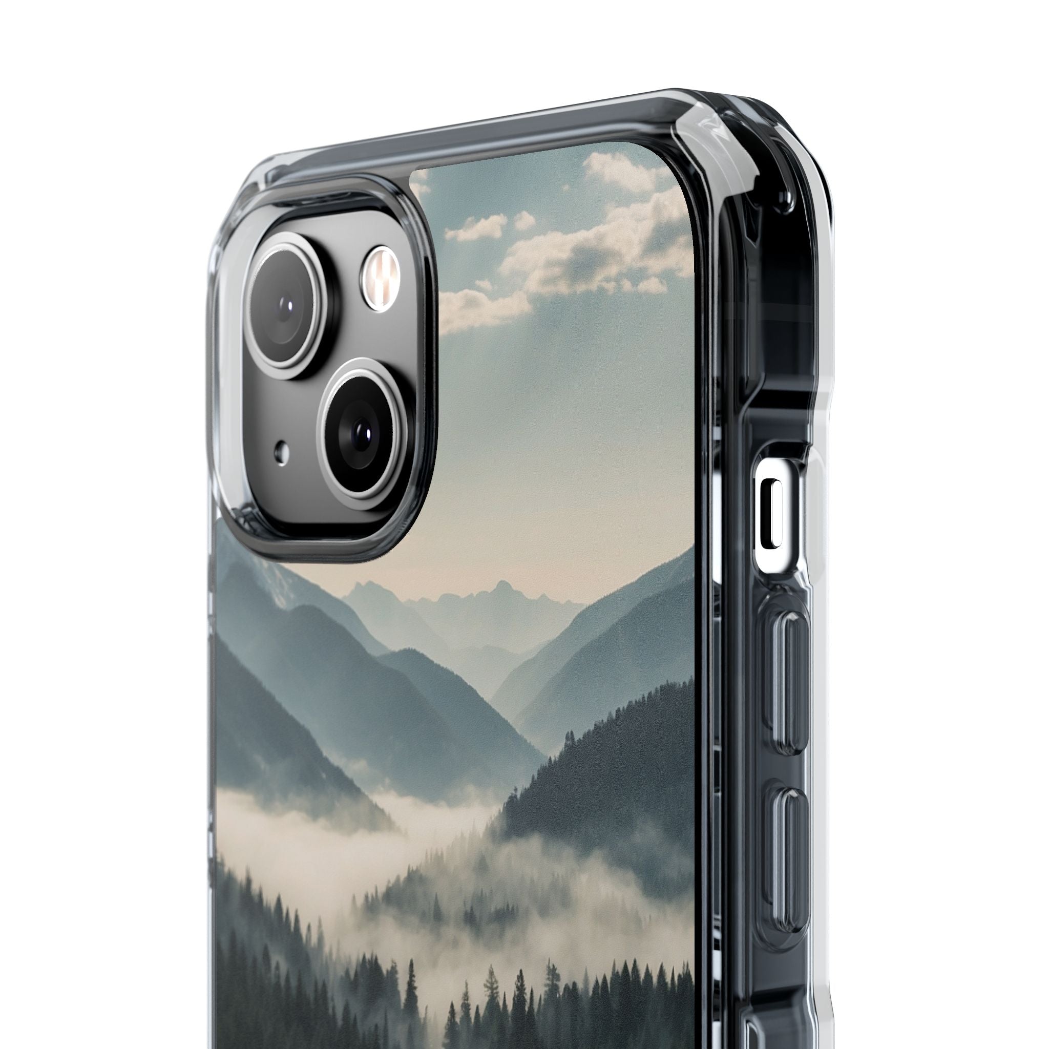 Misty Forest Embrace iPhone Case - Impact