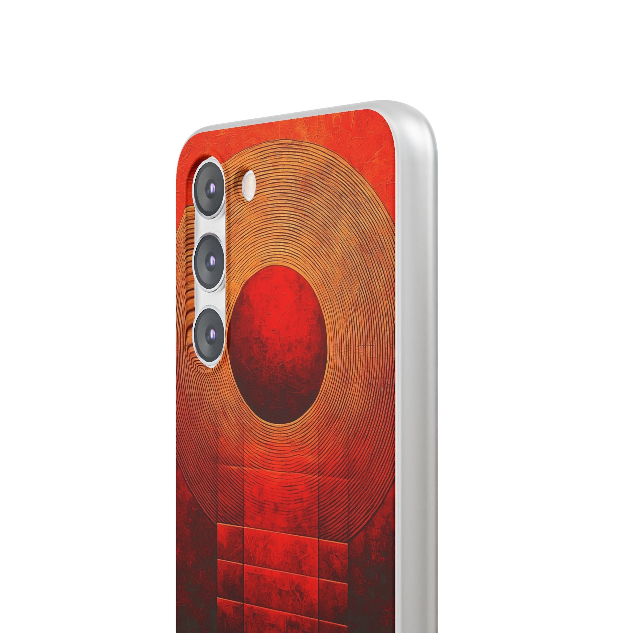 Crimson Orbit Samsung S23 Plus Case - Soft
