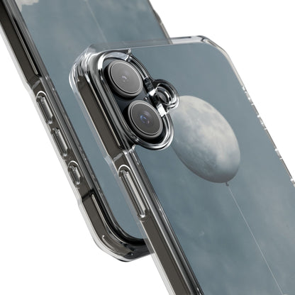 Moon Cradled Softly iPhone Case - Impact