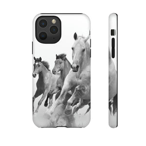 Galloping Horses - Protective Phone Case