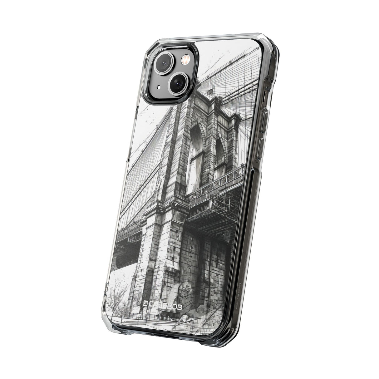 Timeless Architecture - Phone Case for iPhone (Clear Impact - Magnetic)