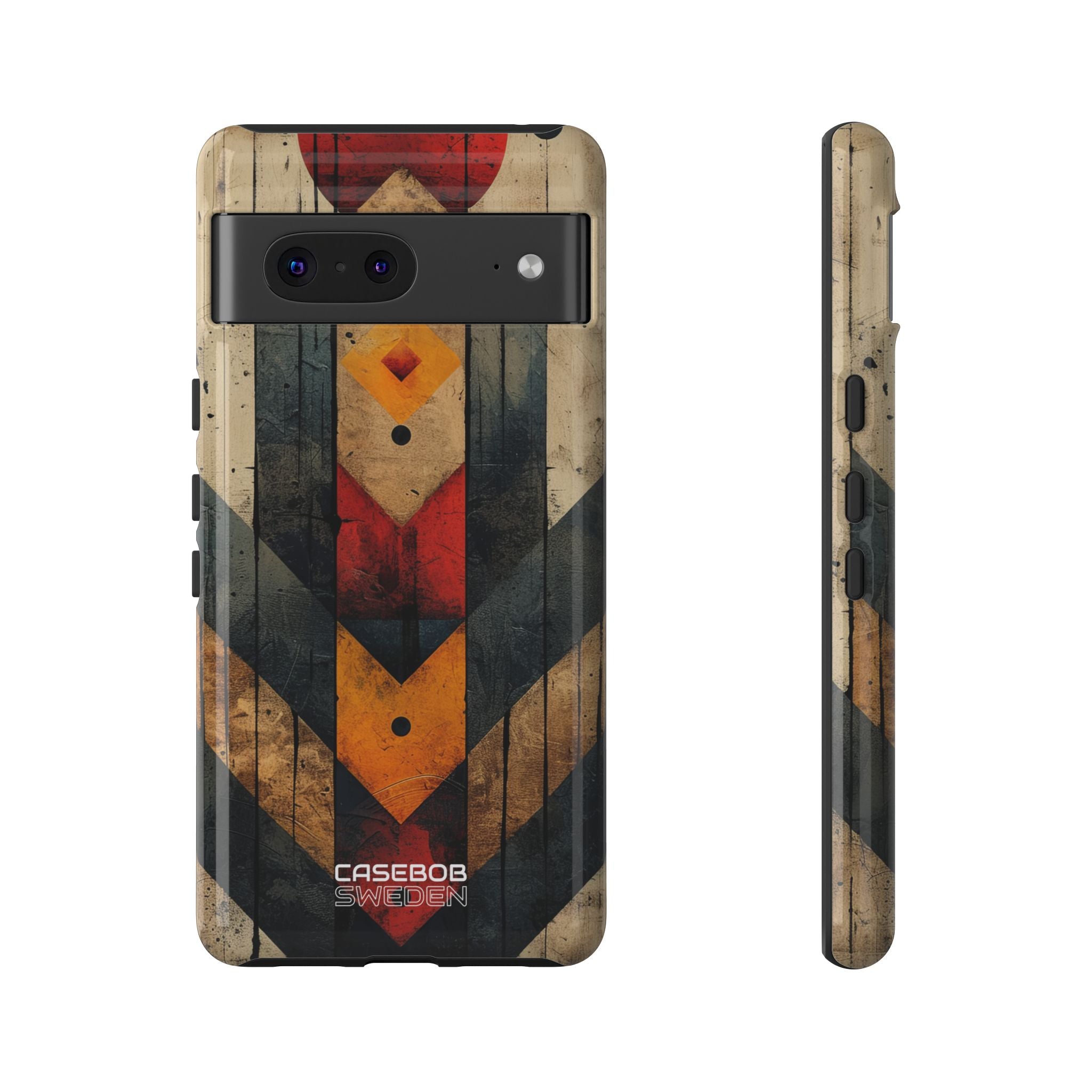 Geometric Fire Rise Google Pixel 7 - Tough