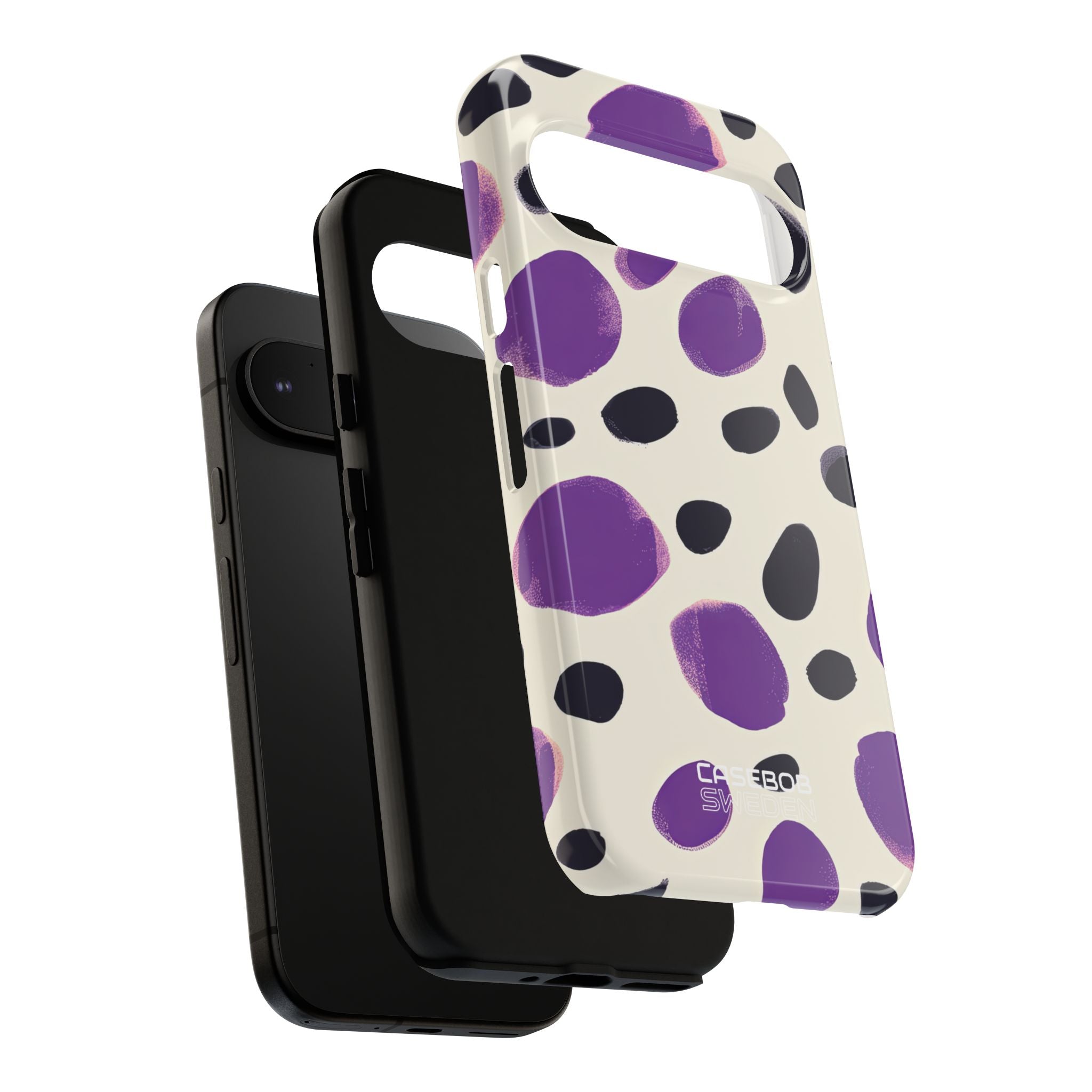Purple Pebble Dance Google Pixel 9 – Slitstark