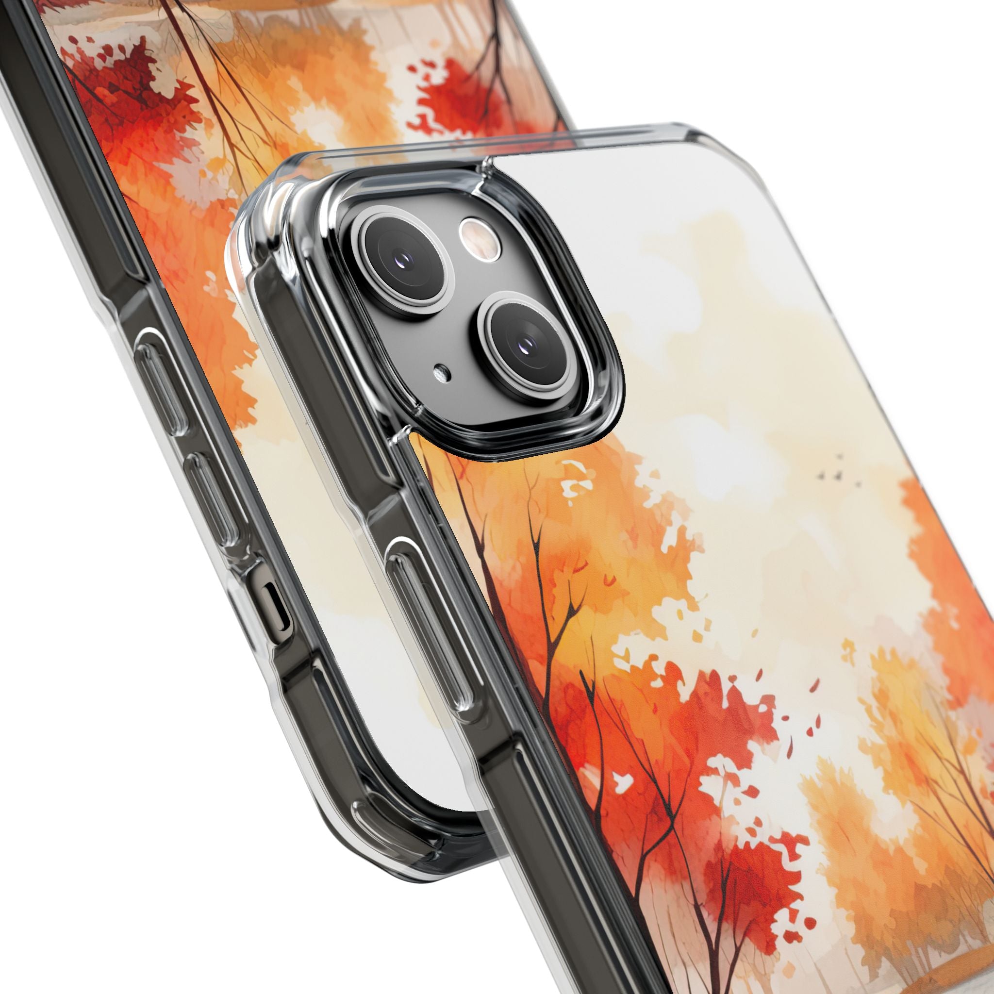 Autumn Leaves Dance iPhone Case - Impact