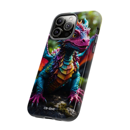 Friendly Dragon Smiles - iPhone Case