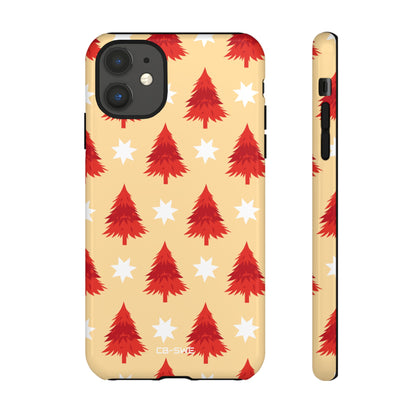 Red Trees Shine - iPhone Case