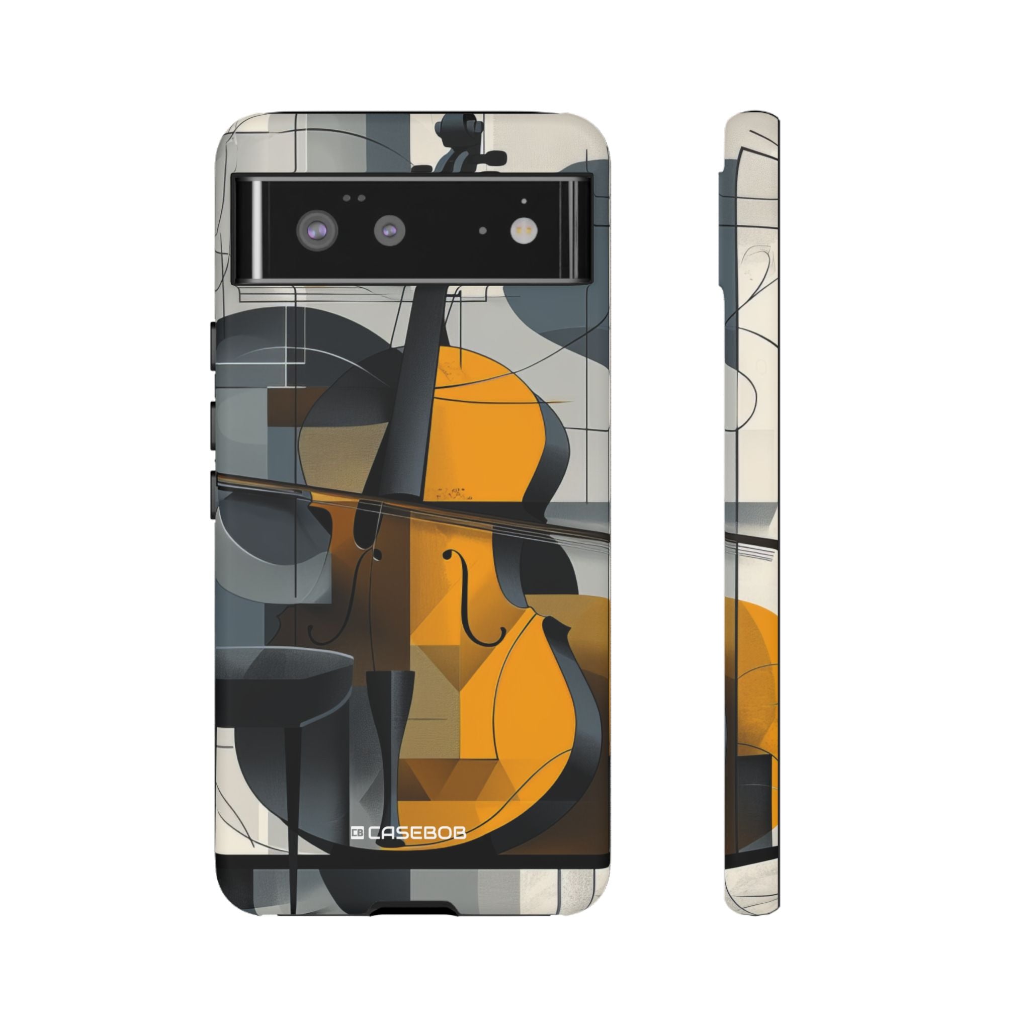 Cello Abstraction - Phone Case for Google Pixel