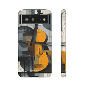 Cello Abstraction | Protective Phone Case for Google Pixel