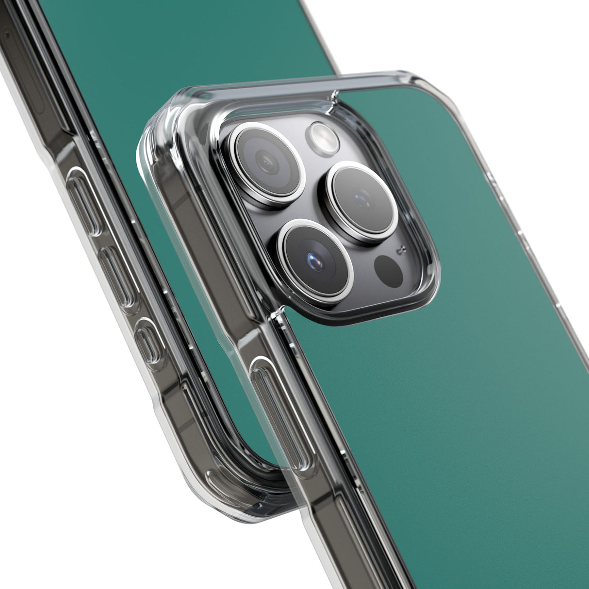 Celadon Green | Phone Case for iPhone (Clear Impact Case - Magnetic)