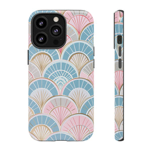 Art Deco Floral Fusion - Protective Phone Case