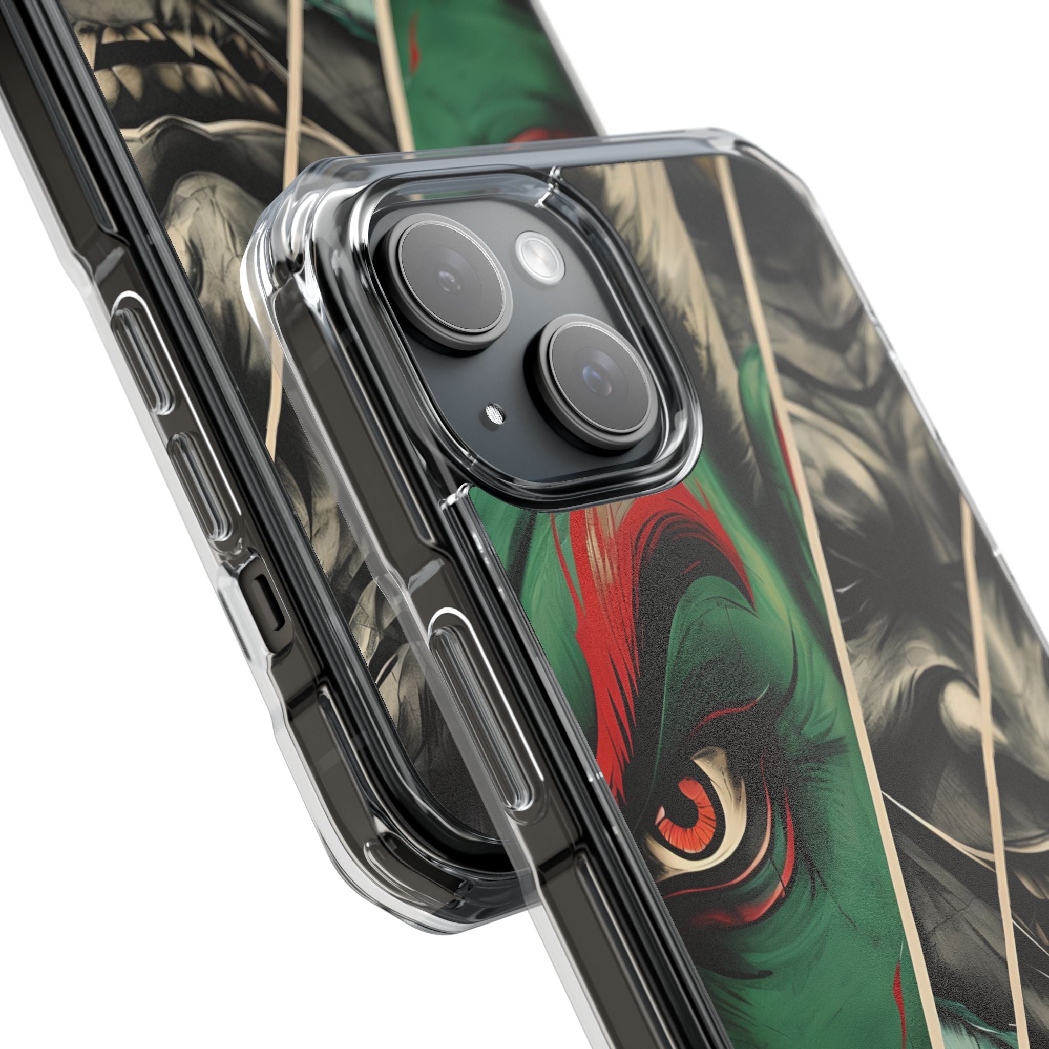 Demonic Panels Clash iPhone Case - Impact