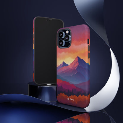 Mountain Peaks Rise - iPhone Case
