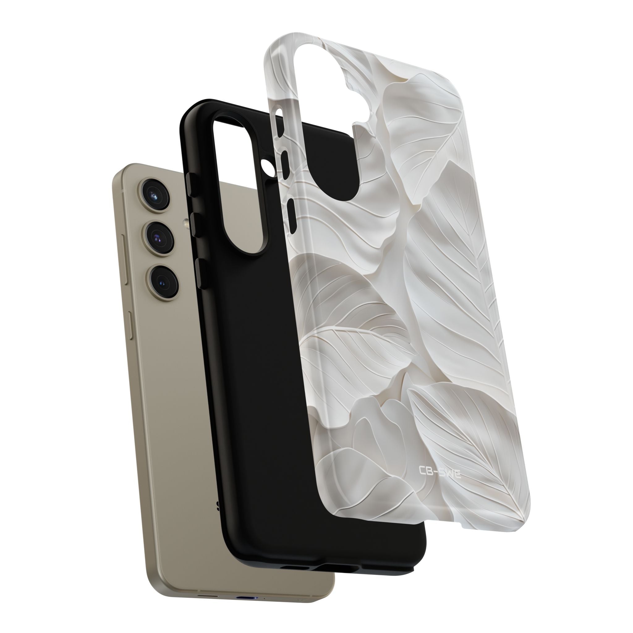 Elegant Leaf Relief - Samsung Case