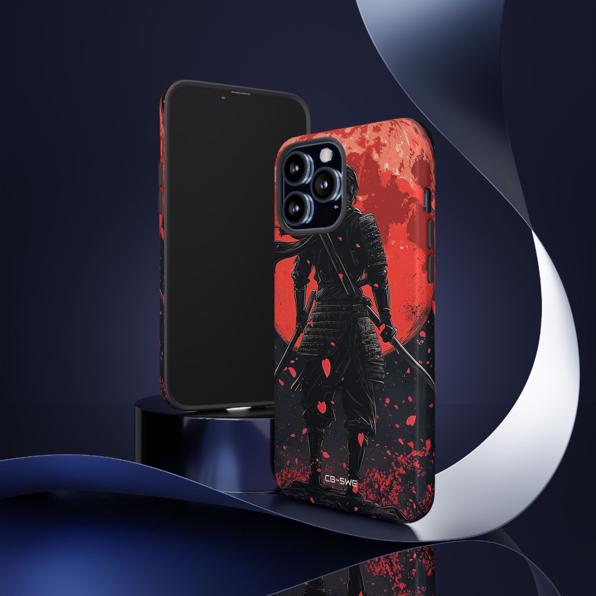 Ninja Faces Moon - iPhone Case