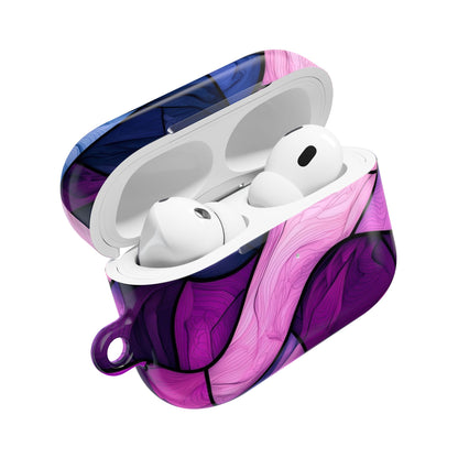 Purple Wavewood - AirPods Case