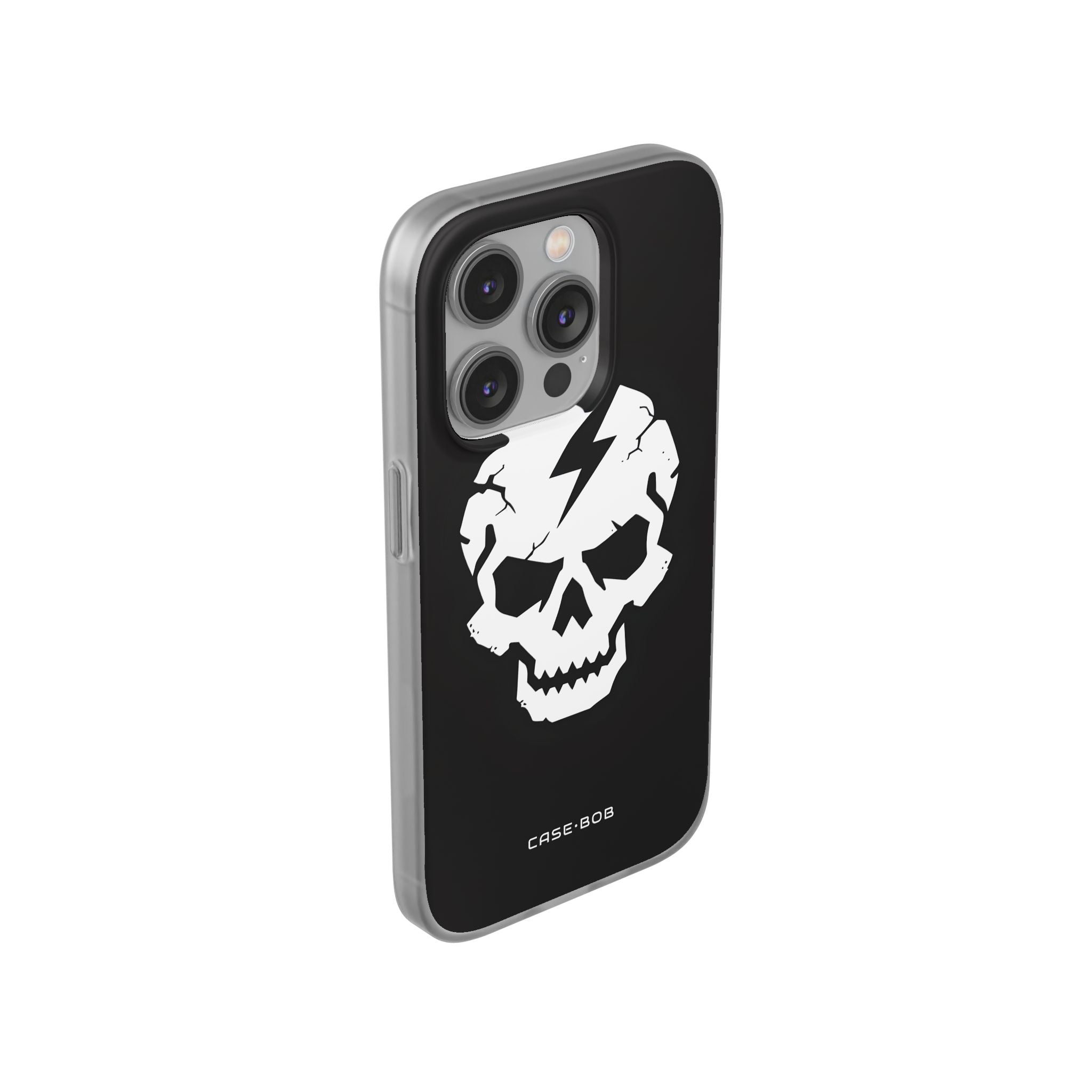 Lightning Skull iPhone 14 Pro Case - Soft