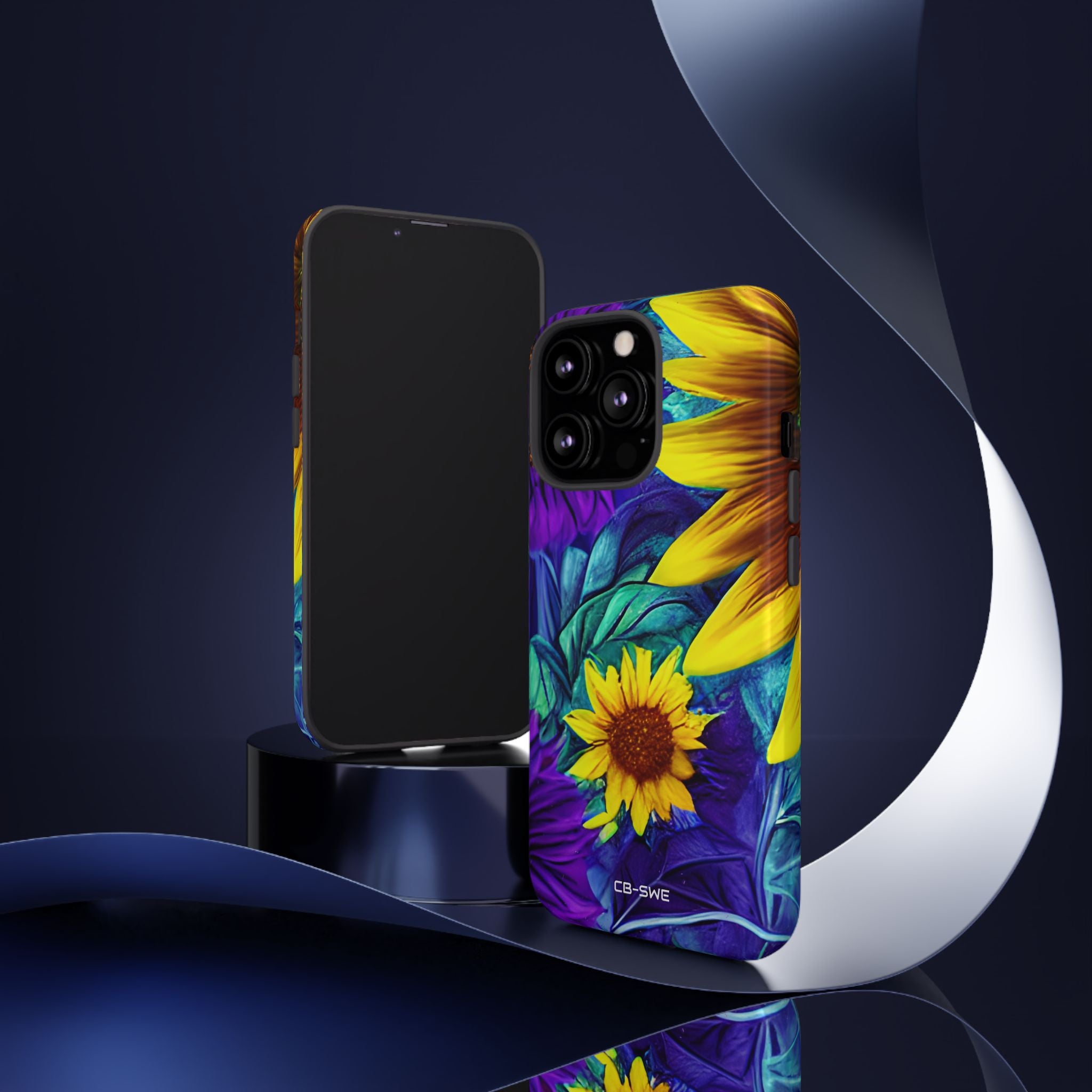 Surreal Floral Dreamscape - iPhone Case