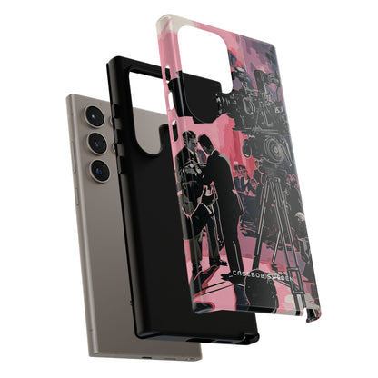 Retro Cinematic Spotlight Samsung S24 - Tough Phone Case