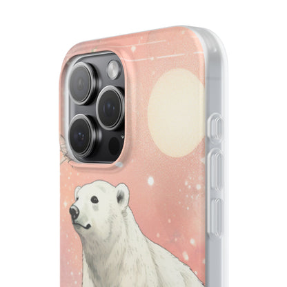 Polar Bear Dream iPhone 15 Pro Max Case - Soft