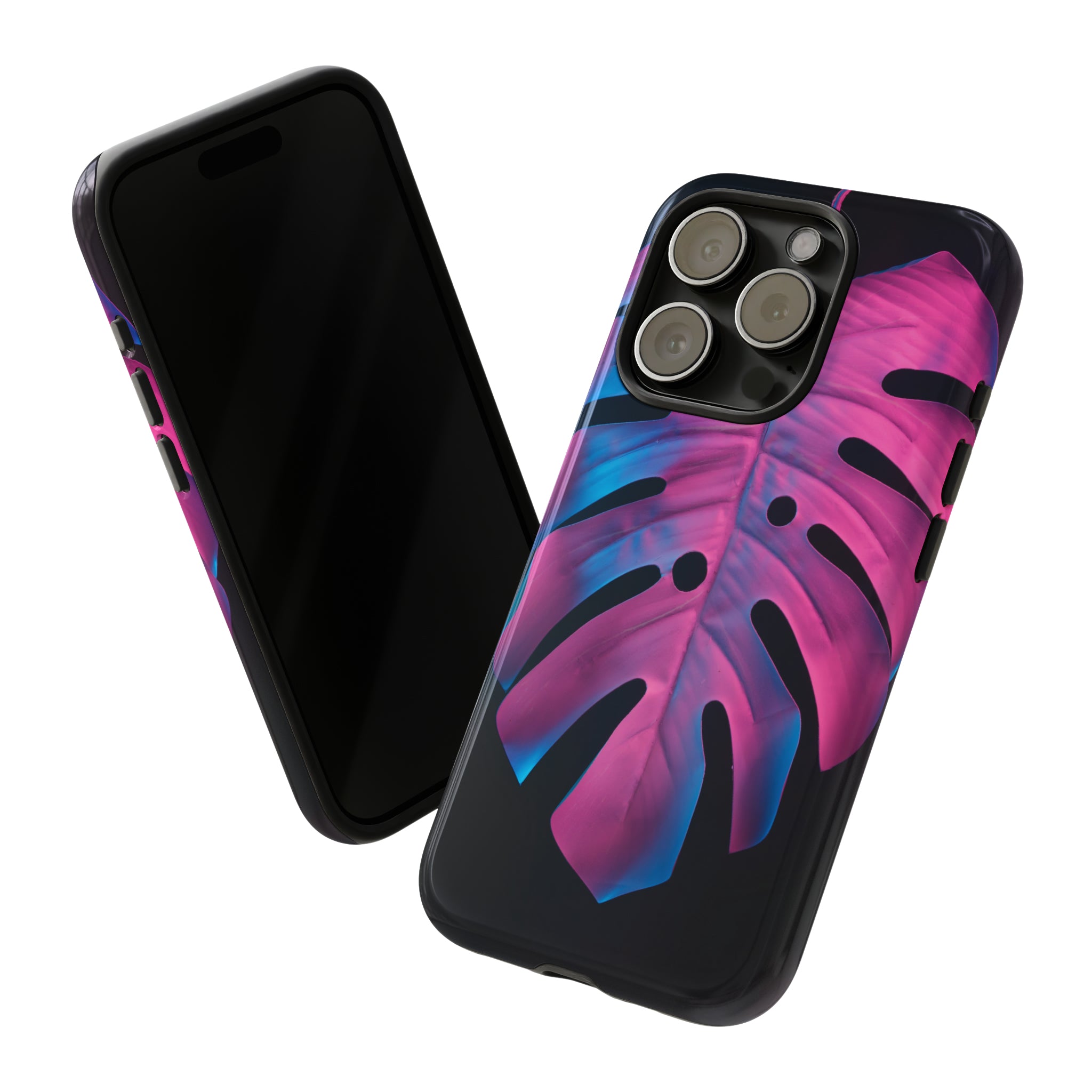 Tropical Palm Leaves - Protective Phone Case