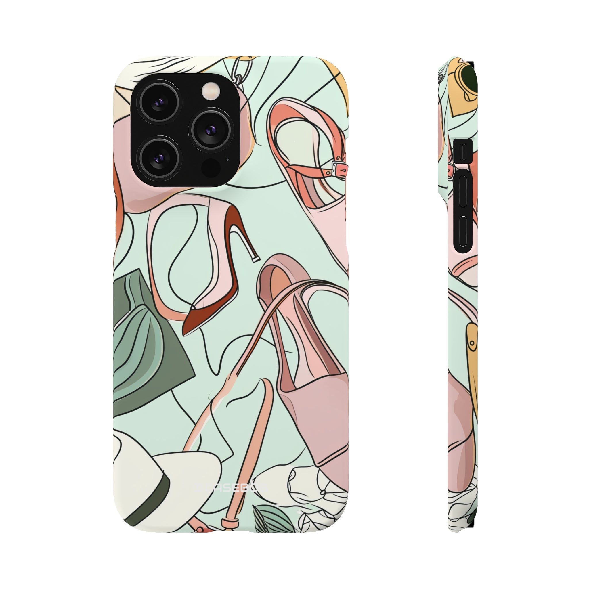 Pastel Elegance | Slim Phone Case for iPhone