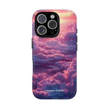 Pink Purple Clouds - Tough iPhone 16 Phone Case