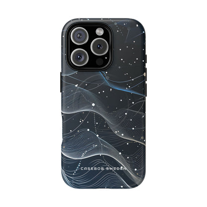 Gradient Neural Waves iPhone 16  Tough+ Phone Case